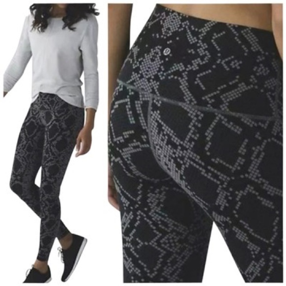 Lululemon Wunder Under Ziggy Snake